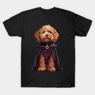 Cute Goldendoodle Dracula T-Shirt